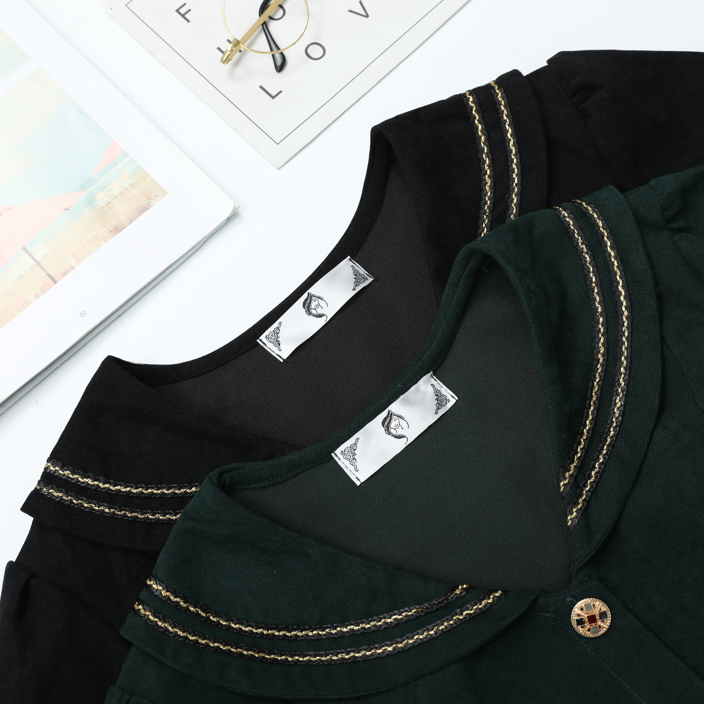 6993法式复古连衣裙