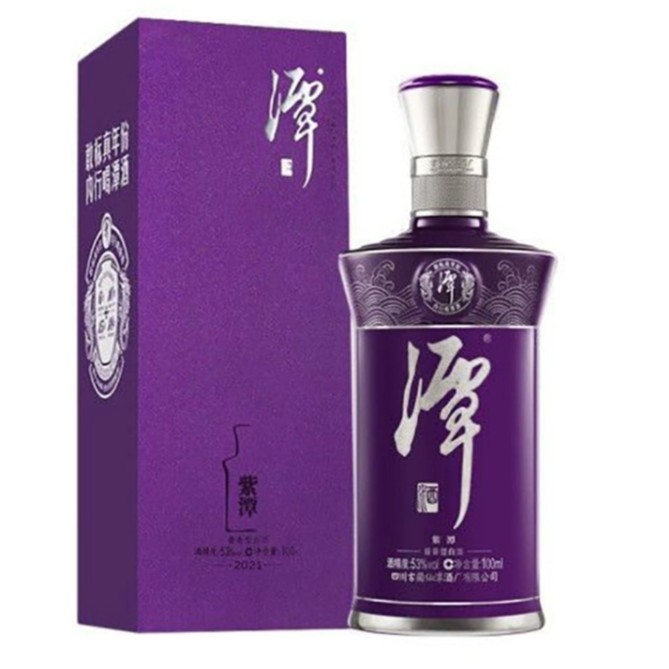 匠训紫潭小酒-2019年-53度-100ml53度