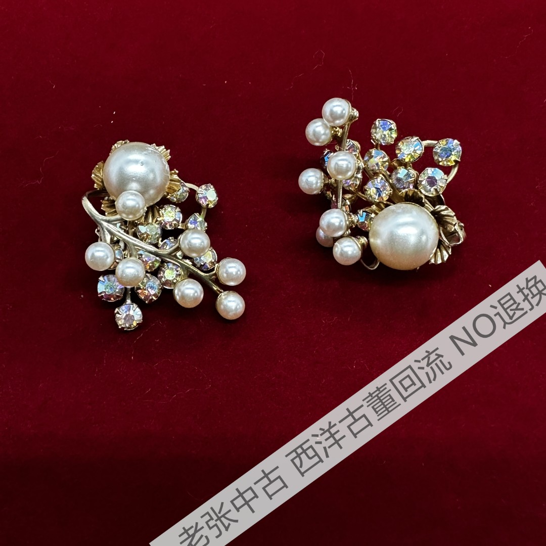 合金耳饰 【BB2430】耳夹 中古NO退换