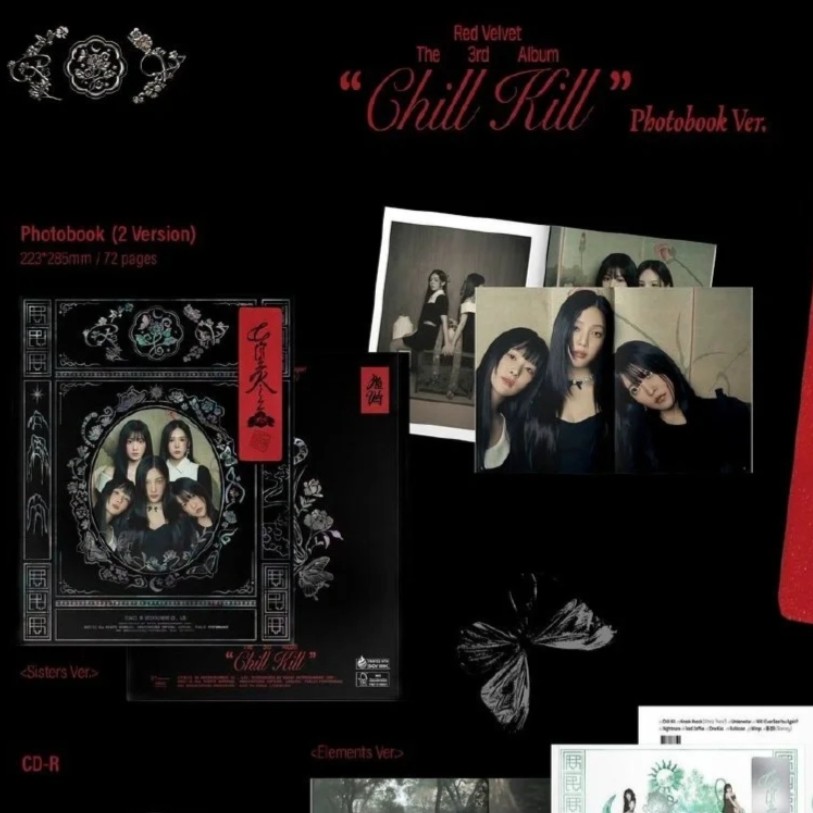 【现货包邮】潮玩红贝贝 毛 Red Velvet 正规3辑 专辑合集