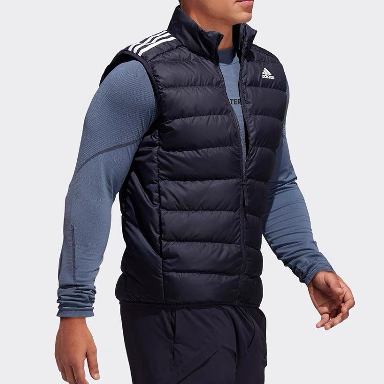 adidas/阿迪达斯正品男子2023冬季训练休闲羽绒运动背心 4584
