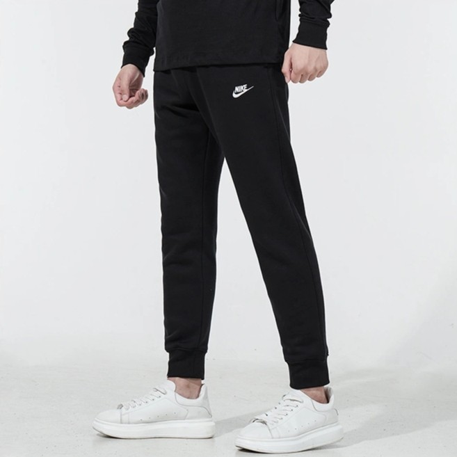 Nike/耐克裤子男裤2023冬季运动裤休闲加绒保暖小脚长裤2672