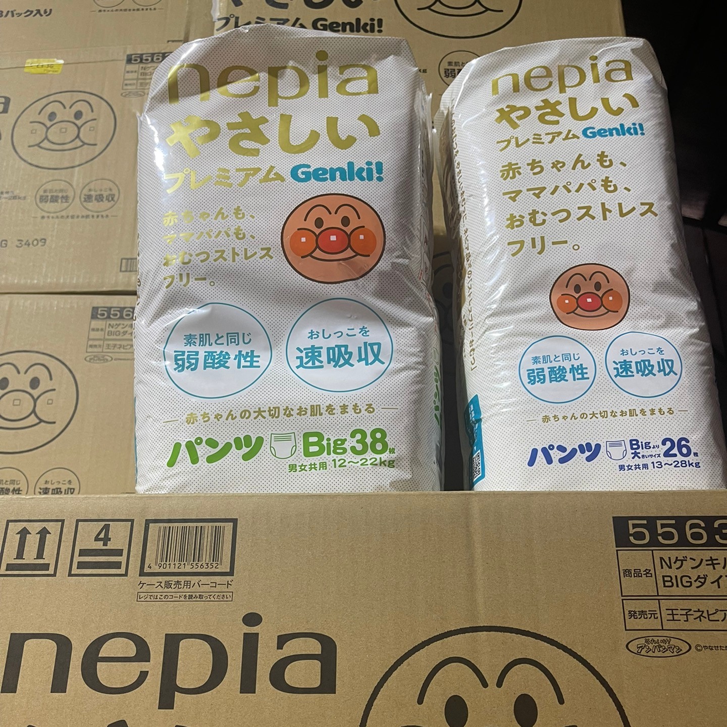 日本本土面包超人拉拉裤