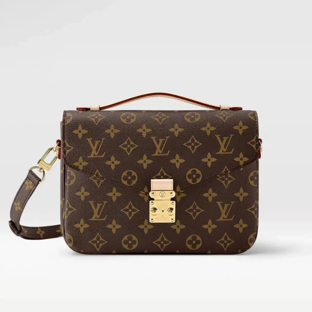 95新 LouisVuitton/路易威登 LV包老花邮差包POCHETTE MÉTIS ss