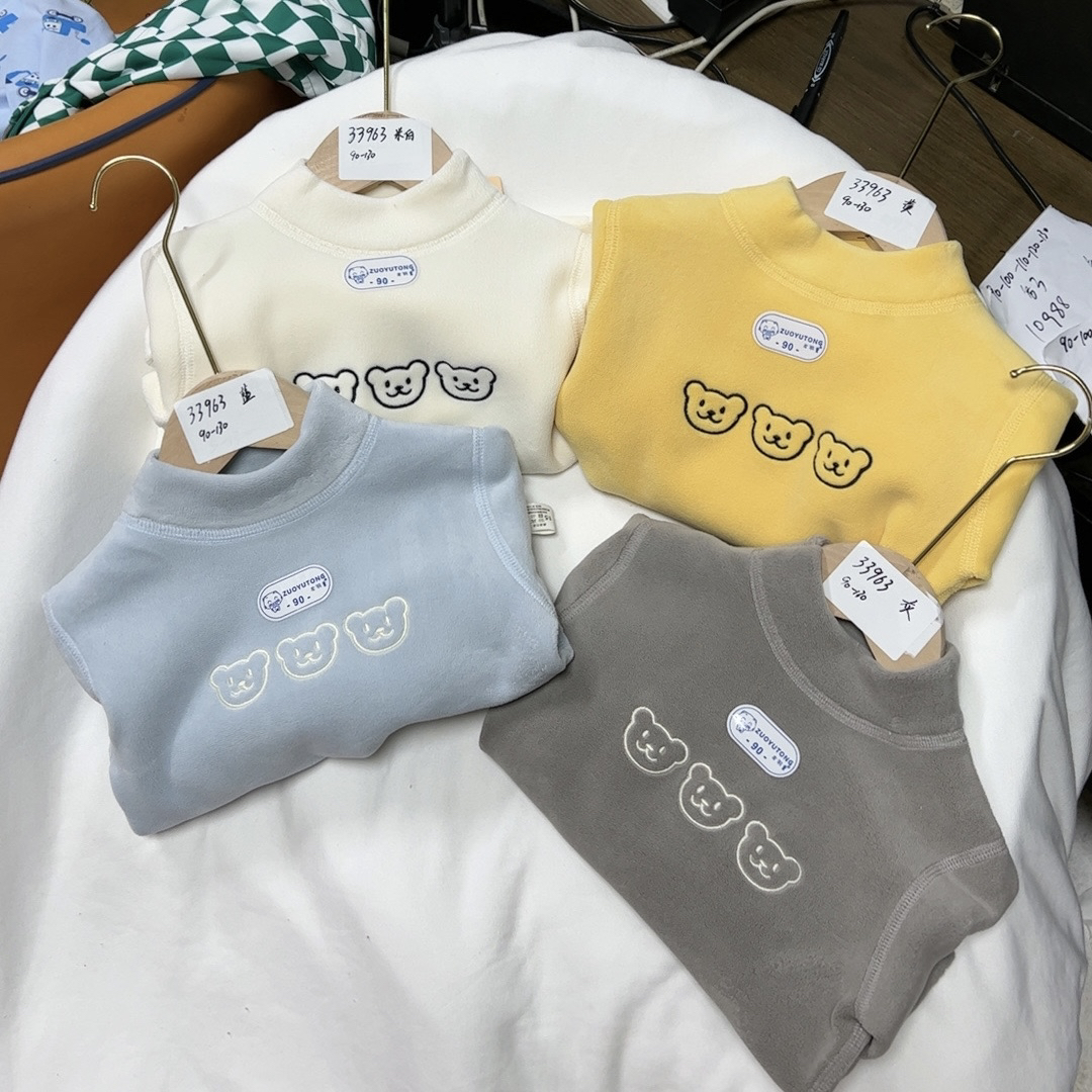 33936秋冬新款小童加绒卫衣