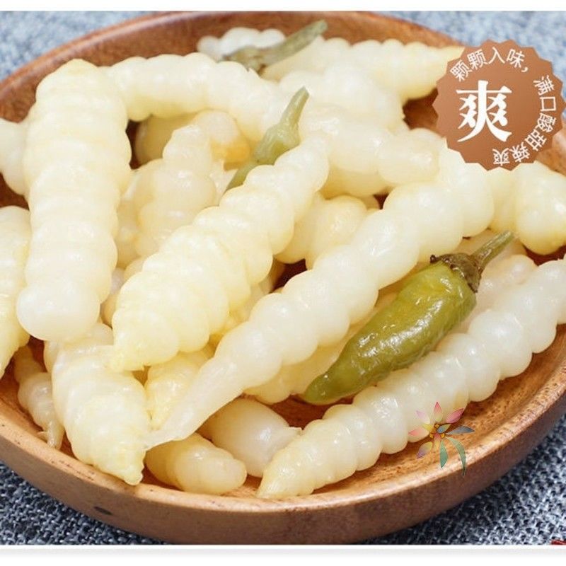 贵州特产重庆泡椒玉珠新鲜泡山椒味螺丝宝塔菜即食开/0lb蔬菜组合