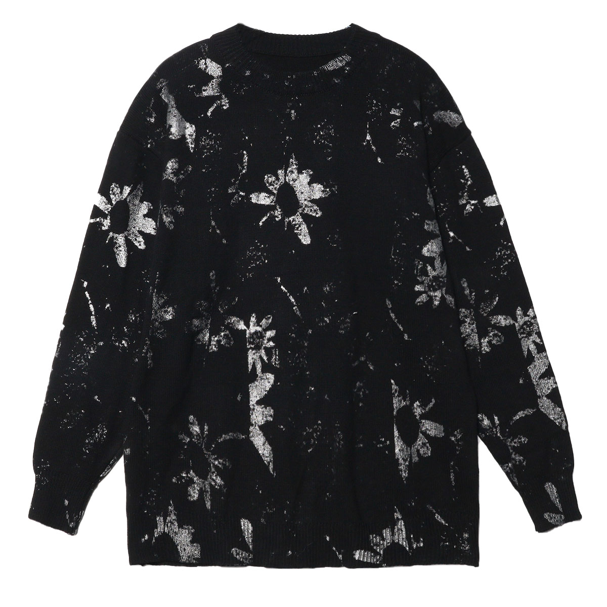 MY51秋冬设计师新款针织毛衣美式印花舒适宽松休闲百搭ins潮流