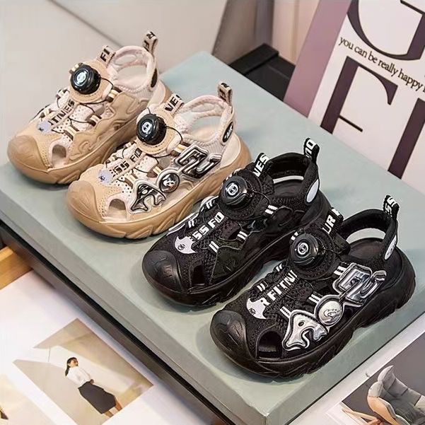 男童凉鞋儿童旋转扣防滑沙滩凉鞋 2601 Y D3 检