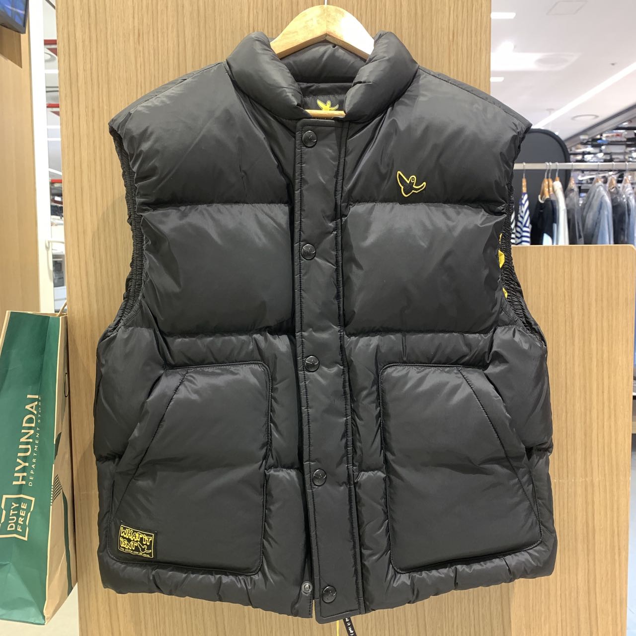 MG2304P07小飞人免税店专柜正品代购100鸭绒羽绒马甲保暖秋冬时尚