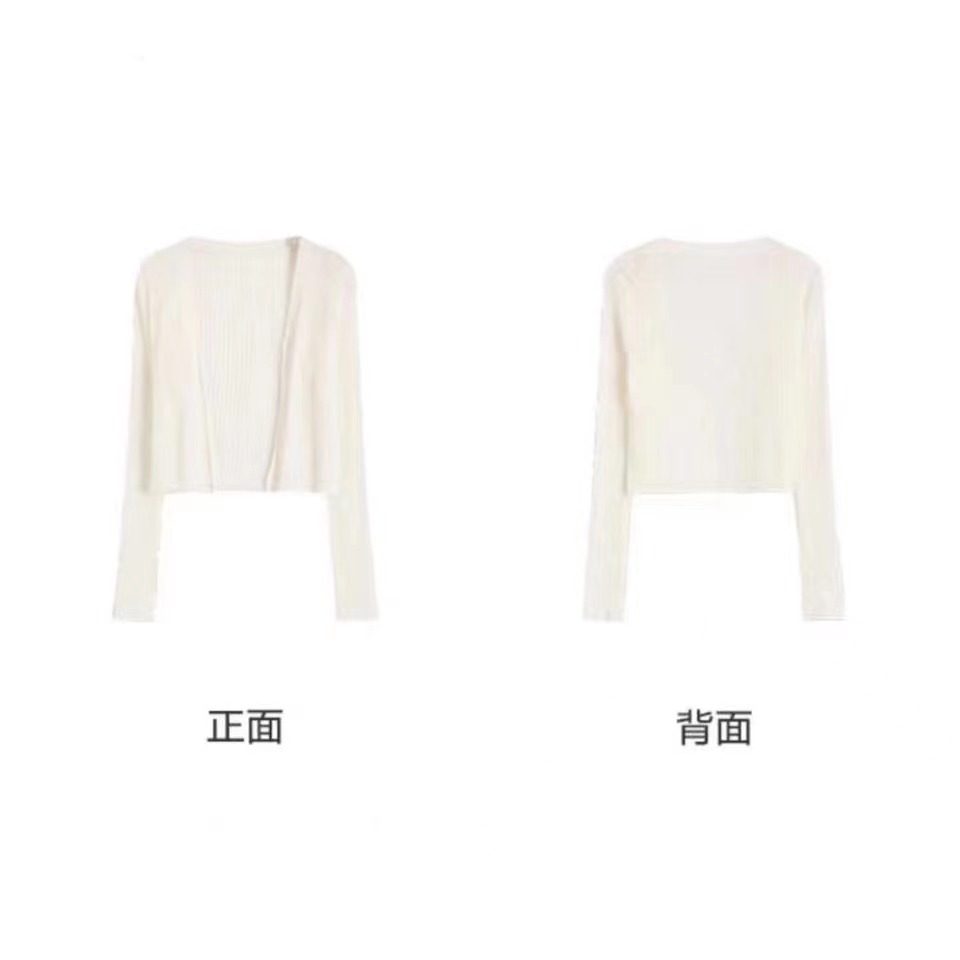 【小稳专属】2023新款防晒大码女装显瘦小开衫9381仅开衫
