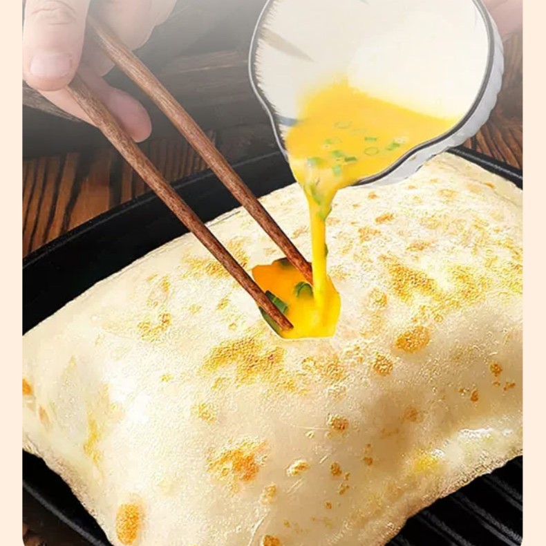 【粉丝福利】鸡蛋灌饼20片传统手工制作健康营养速食早餐饼清真食品