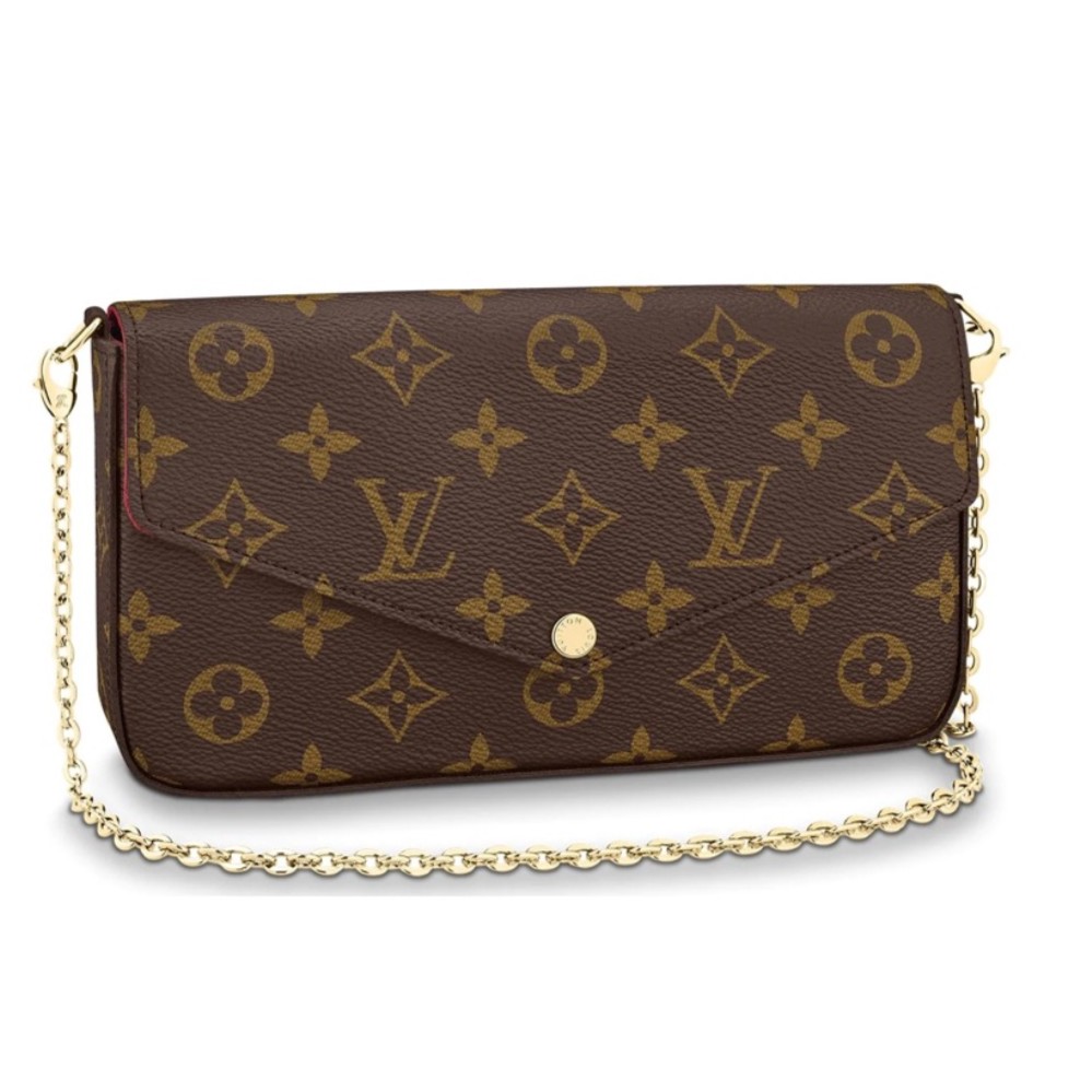 99新 LouisVuitton/路易威登 LV 老花 三合一包 斜跨包 ss