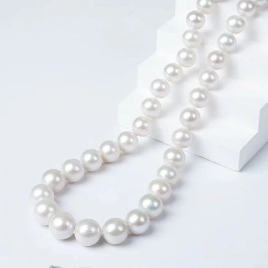 【无核小灯泡】淡水7-9mm白珠经典百搭时尚珍珠项链