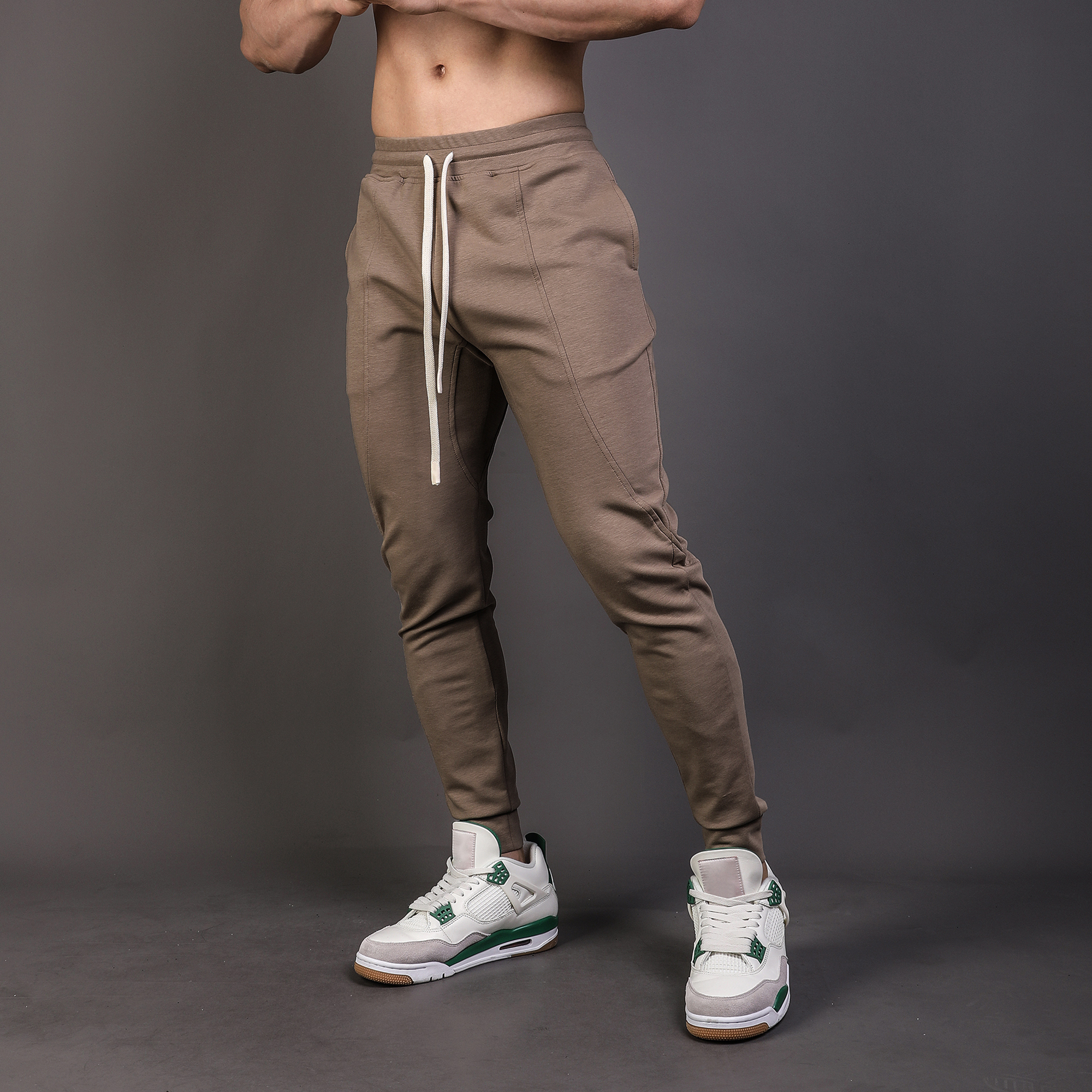 秋季男士运动休闲健身裤户外跑步训练篮球小脚裤子时尚休闲裤卫裤