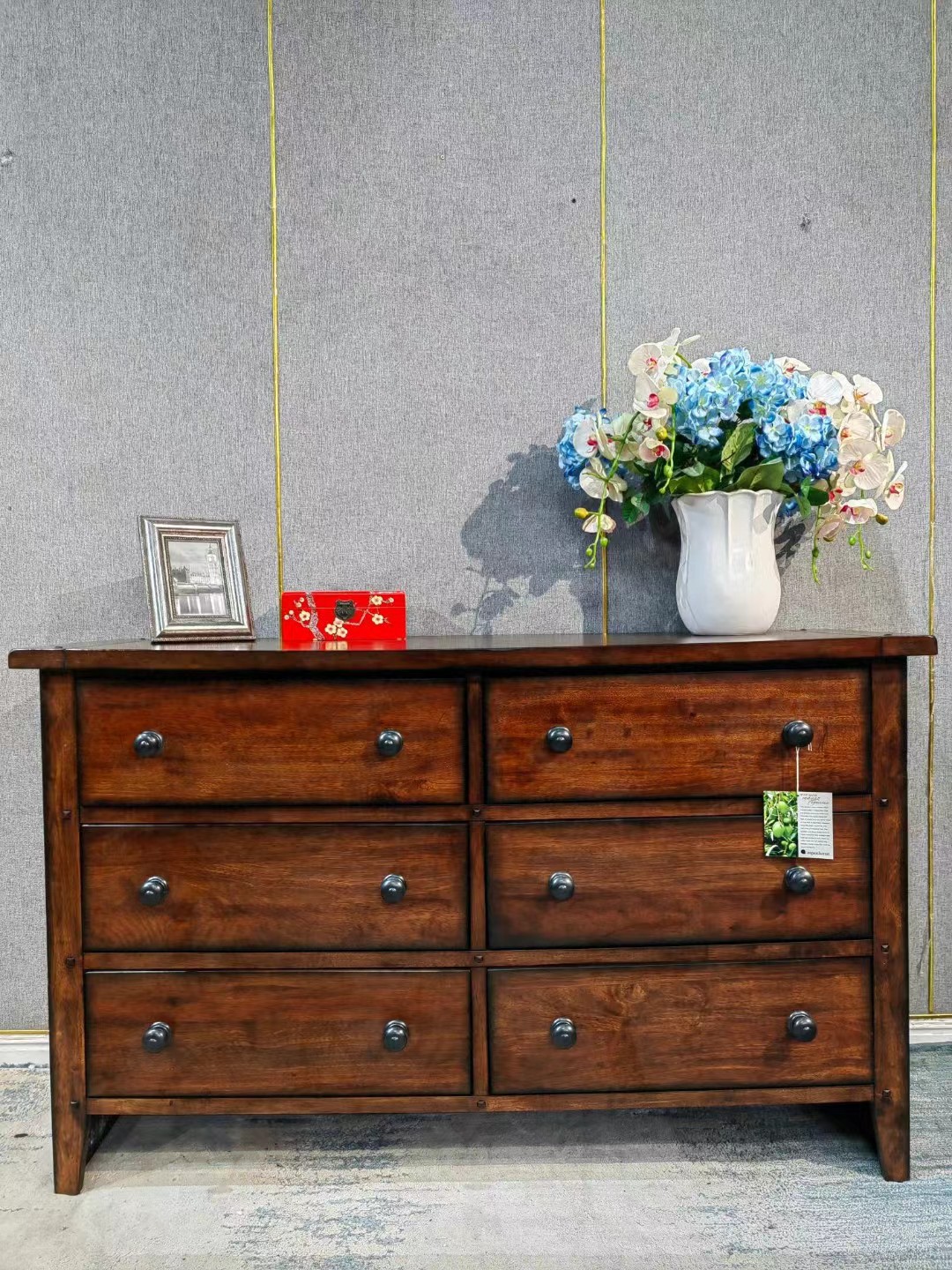 IMR-553梳妆台   1420*490*860 站妆台 经典美式家用