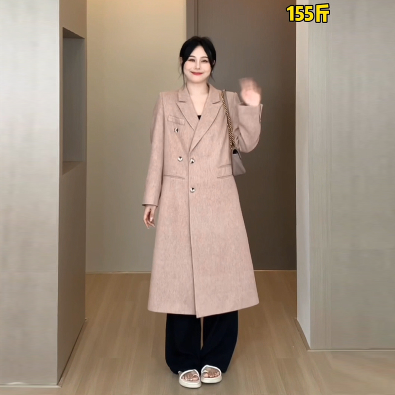 DM11211【秋意浓】经典平驳领撞色拼接设计温柔帅气不挑人风衣