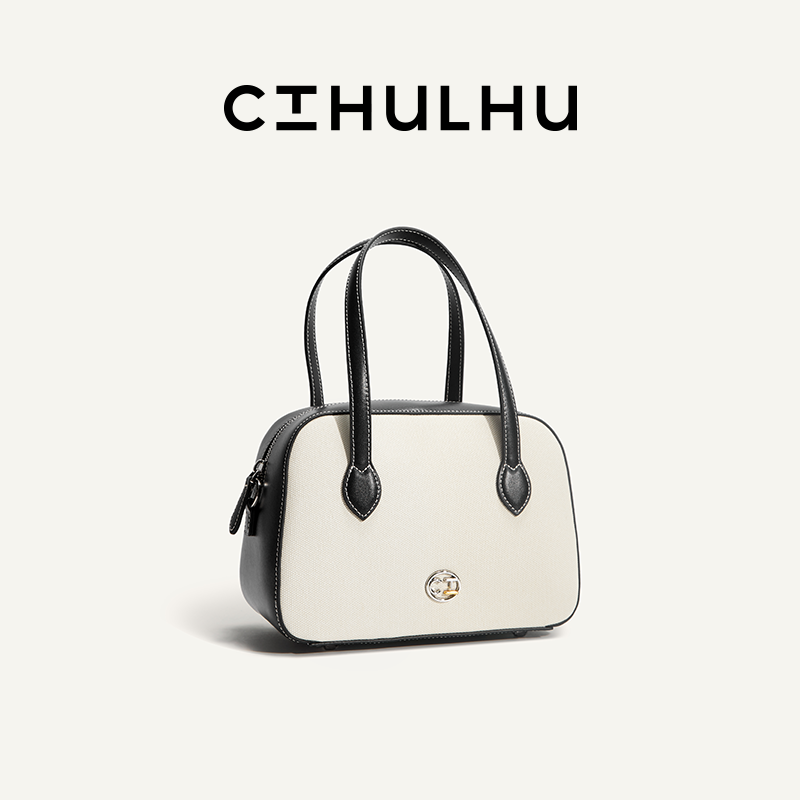 CTHULHU【复古波士顿】CT305B041时尚百搭女小众通勤轻奢休闲包包YY