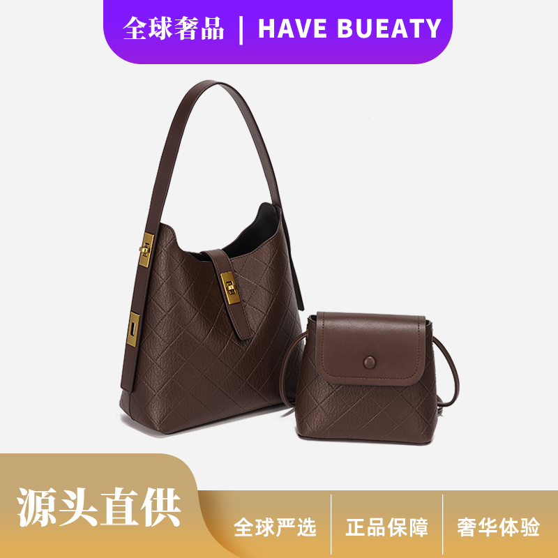 美拉德女包枕头包五金女孩新款潮流轻奢单肩斜挎女士包HB-238823