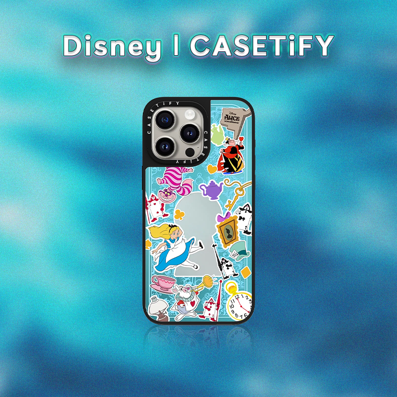 Disney x CASETiFY 爱丽丝梦游仙境联名适用于iPhone16/15手机壳