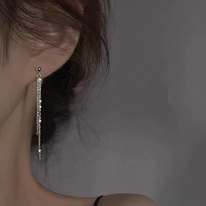 925银耳饰 【璀璨星河耳钉】纯银小众气质淑女耳环新款轻奢高级感