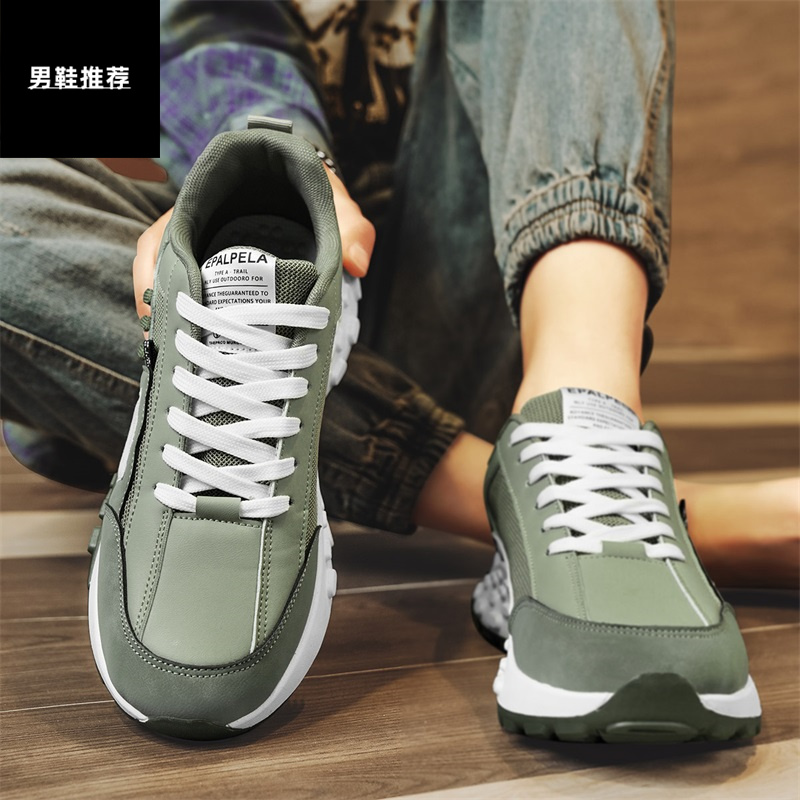 潮流鞋子男士运动板鞋男款阿甘休闲百搭男鞋夏季透气网鞋韩版潮鞋