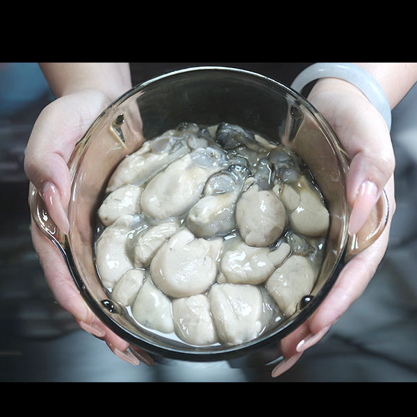 聚划算 一块钱不到现剥去壳生蚝直播下单8盒送两包蒜蓉酱顺丰包
