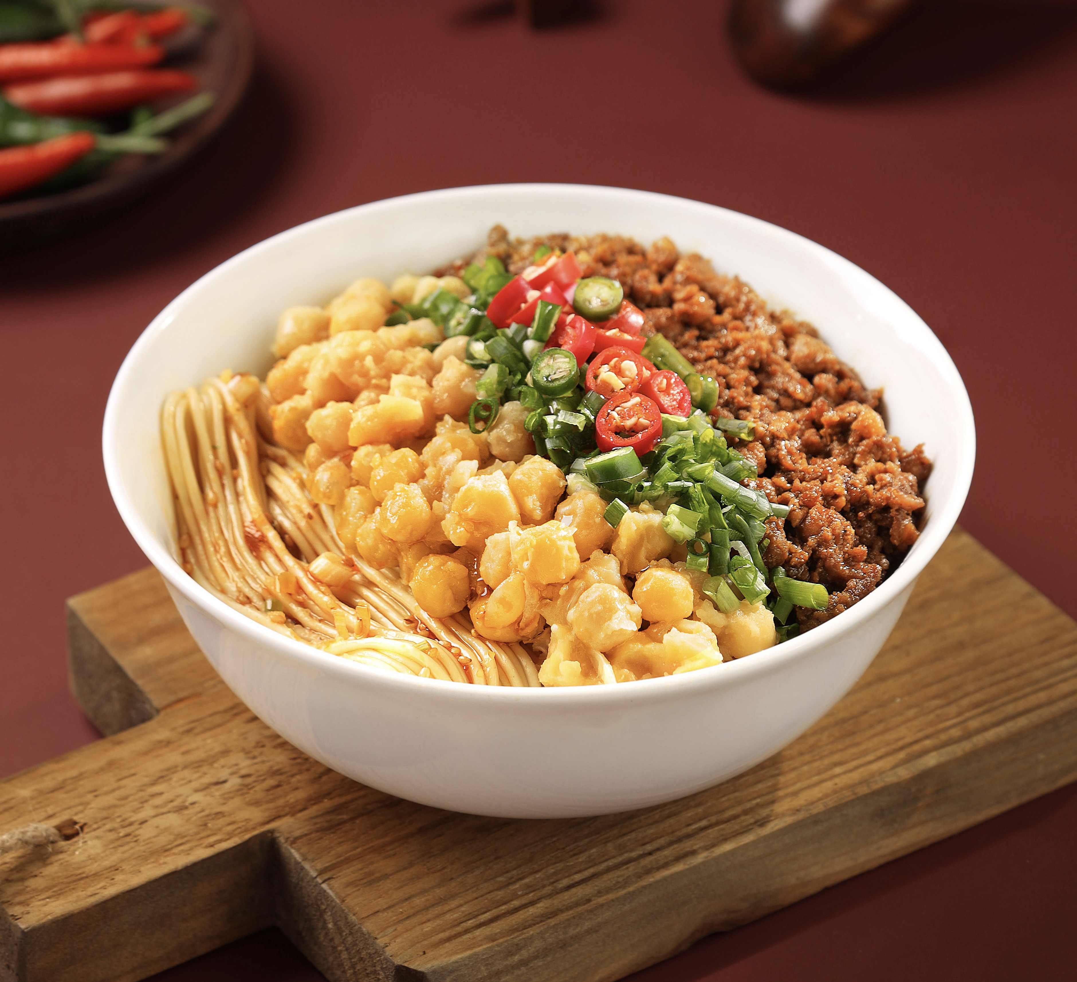 李凉凉【2袋装】重庆豌豆杂酱面306g*2袋