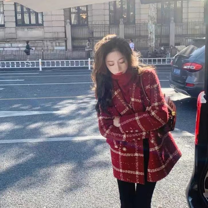 （N8157）小香风羽绒外套#8157