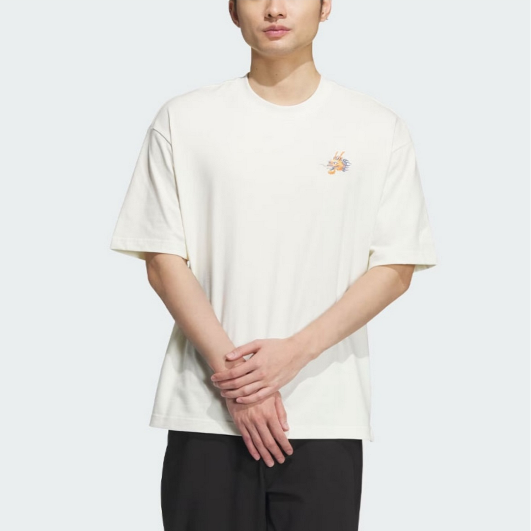 Adidas阿迪达斯男子M DRGN YR TEE圆领短袖JE6106