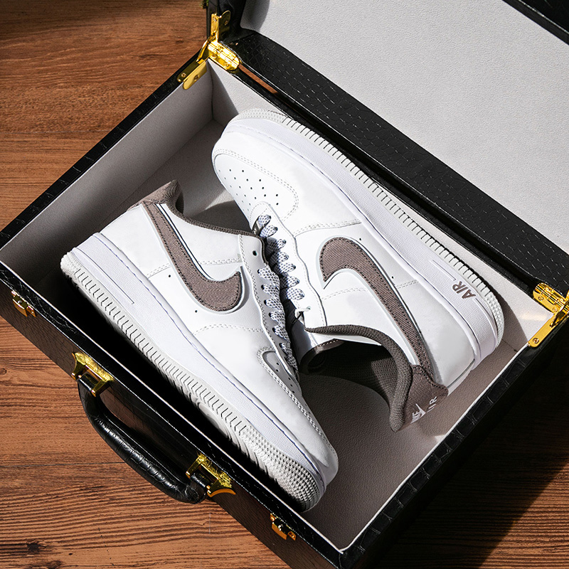 【定制球鞋】Nike耐克Air Force 1 空军一号荧光花纹走秀签字款情侣