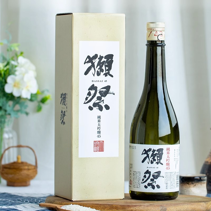 日本原装进口清酒纯米大吟酿獭/濑.祭45四割五分720ml