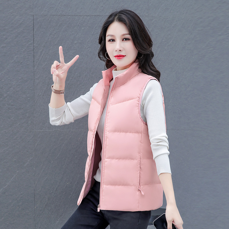 【官方品牌】啄木鳥马甲女秋冬2023年背心坎肩轻薄白鸭绒羽绒服马