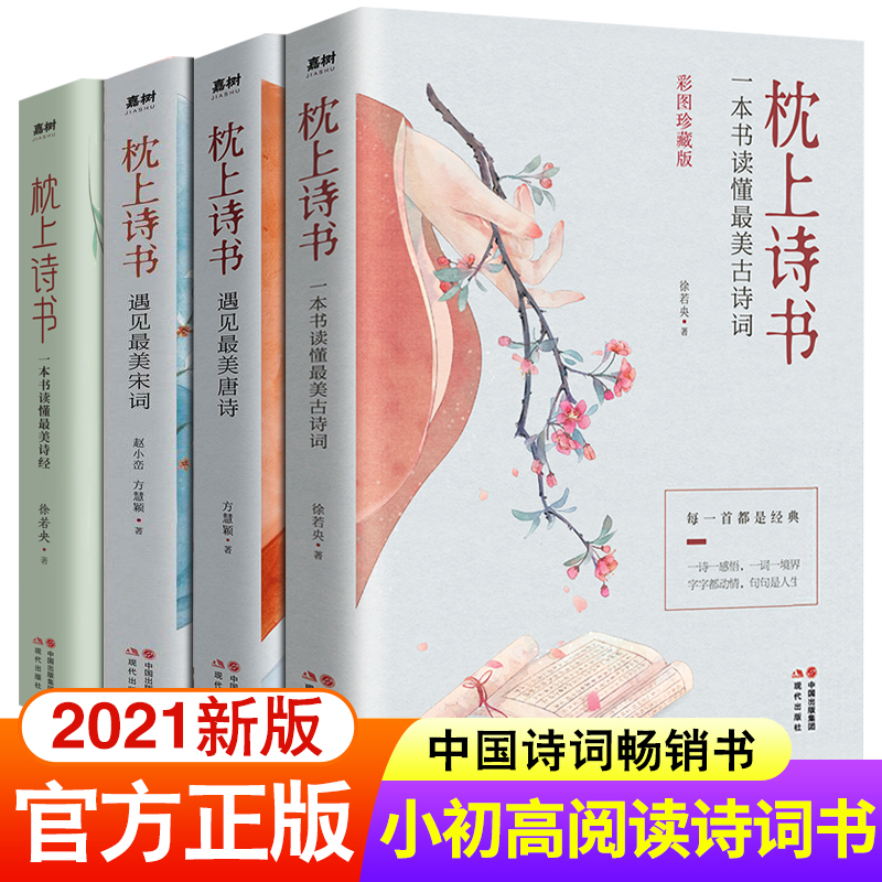正版推荐枕上诗书正版飞花令里古诗词书籍诗词歌赋大全李清照诗