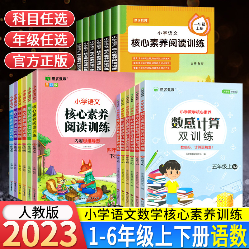 阶梯训练数感计算双训数感核心素养阅读一二三四五六年级逻辑计算