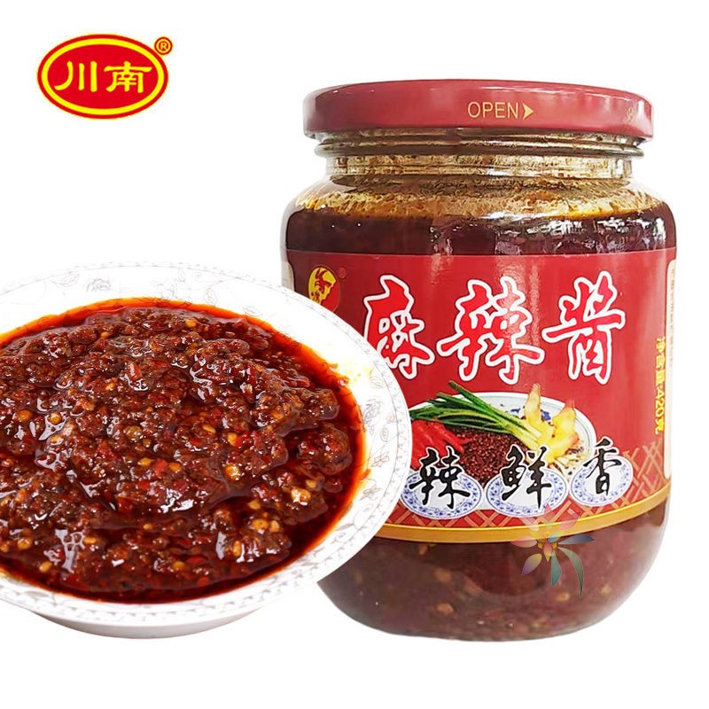 川南山鹰麻辣酱420g瓶装四川特产麻辣酱调味料拌饭拌/0lb蔬菜组合
