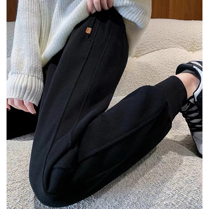 孕妇裤子冬季加绒加厚棉裤保暖裤大码孕妇裤秋冬款外穿运动裤春秋