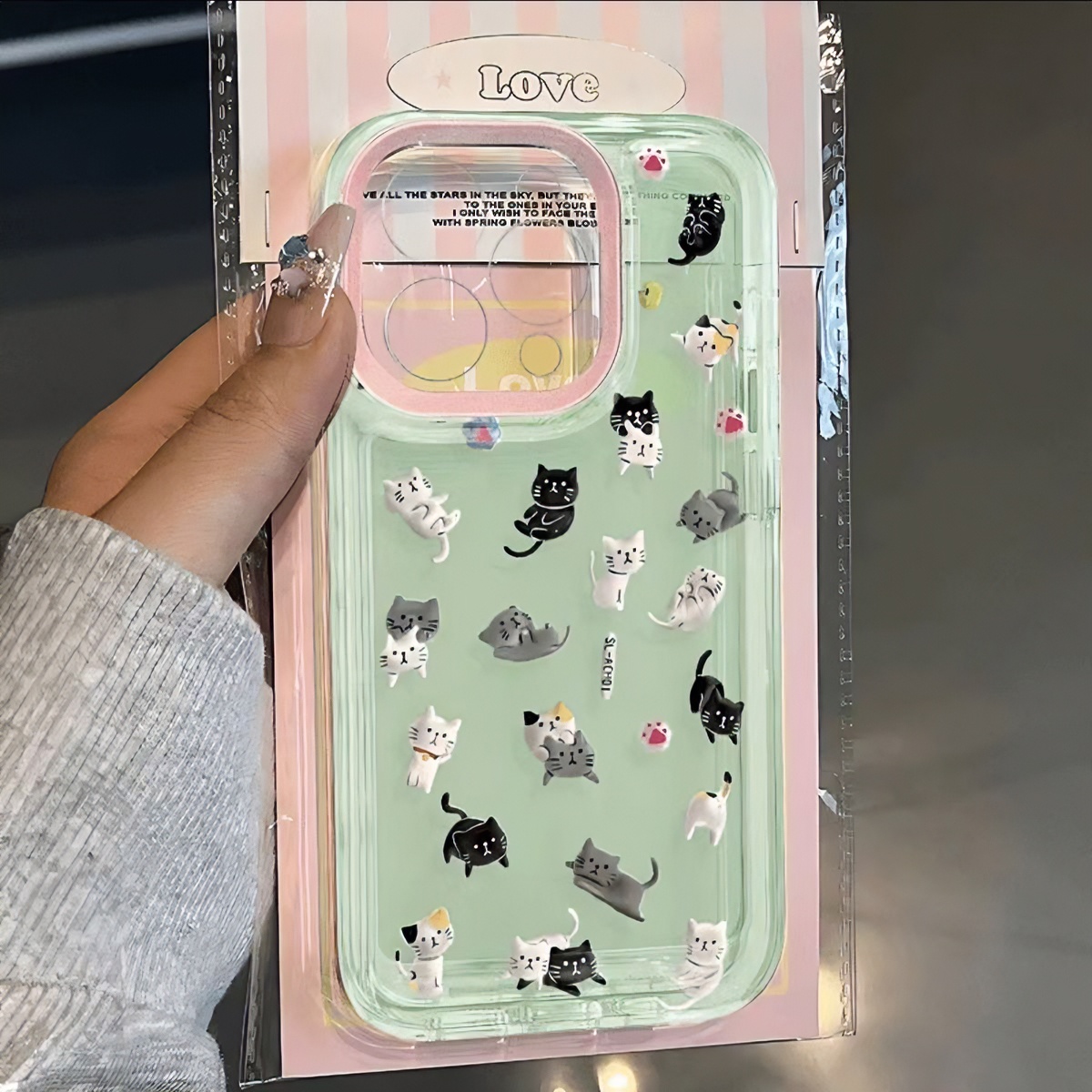 玩耍猫咪适用苹果15pro/14手机壳11iphone13女12小米vivo华为oppo