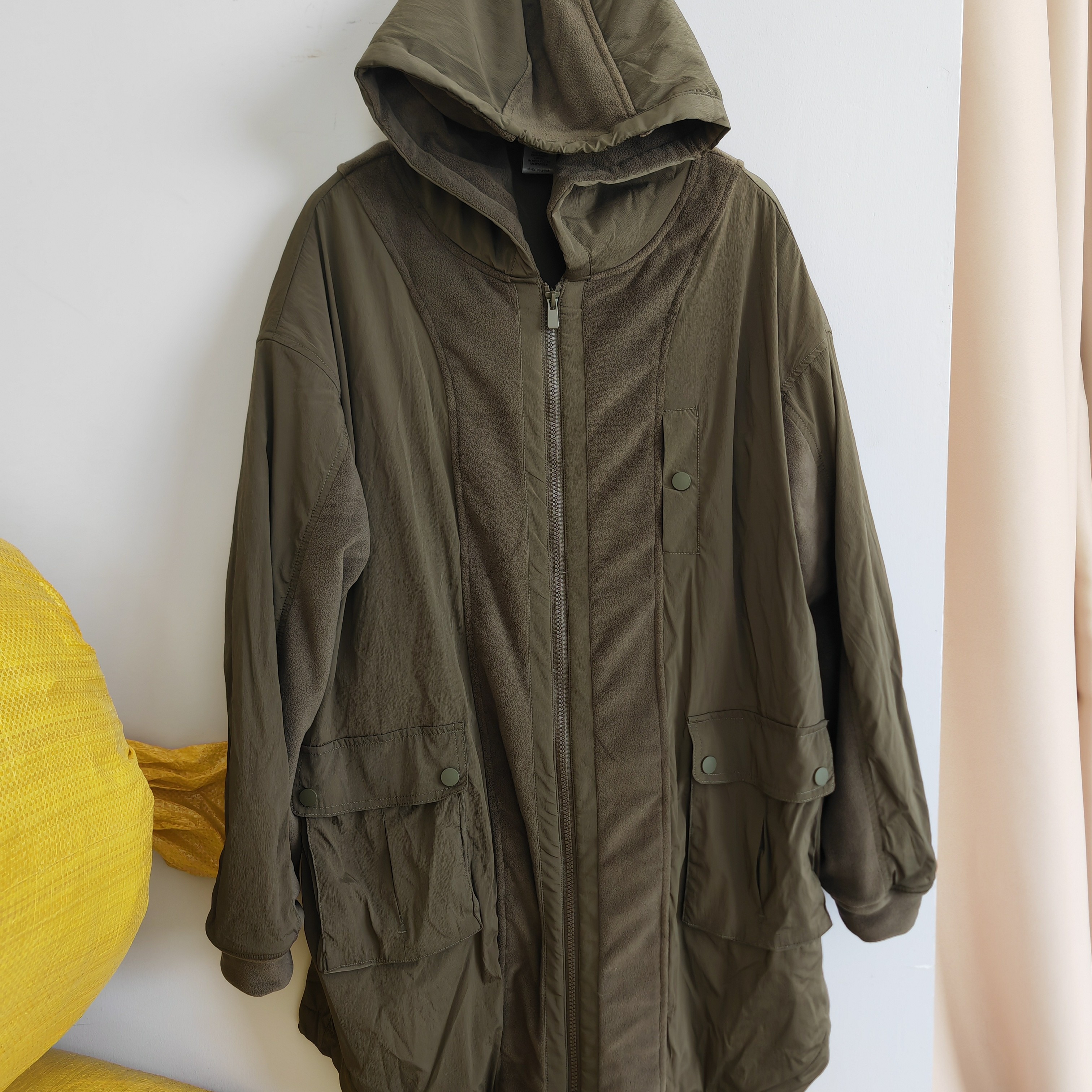 秋冬新款百搭外套中长款