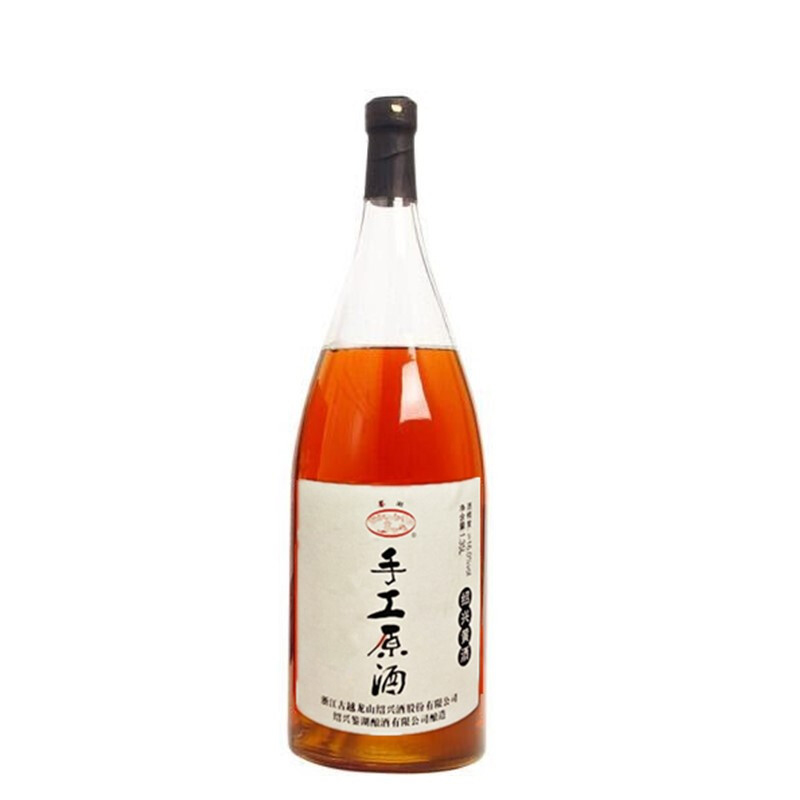 古越龙山鉴湖绍兴黄酒单瓶手工原酒15度聚会用酒1.35L/瓶酿造工艺