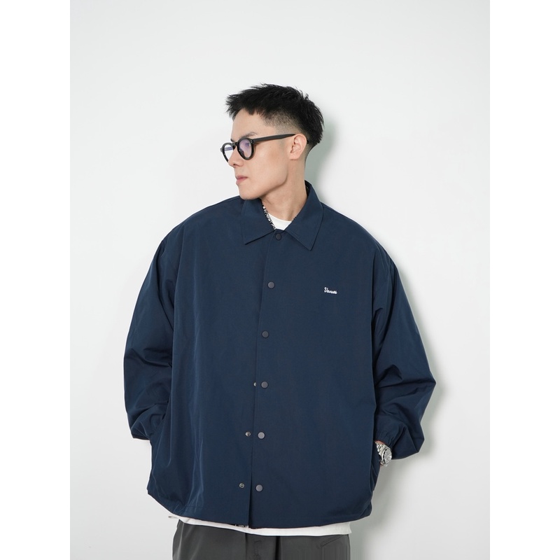 Nothwes日系基础简约教练夹克刺绣休闲宽松薄款上衣外套city boy