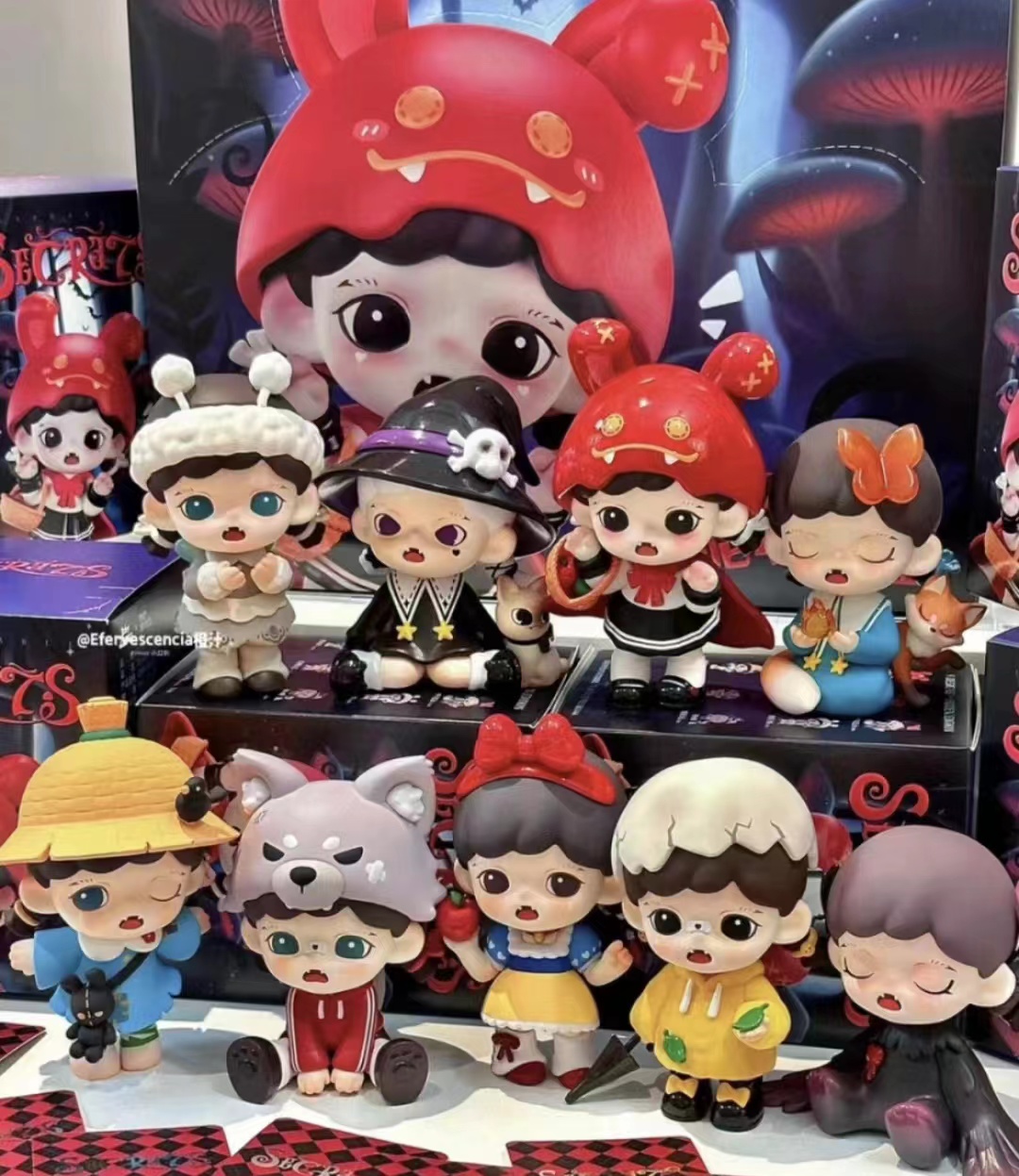 【壹号潮玩】多品类IP正版潮玩盲盒拆盒玩法自选号码概率隐藏