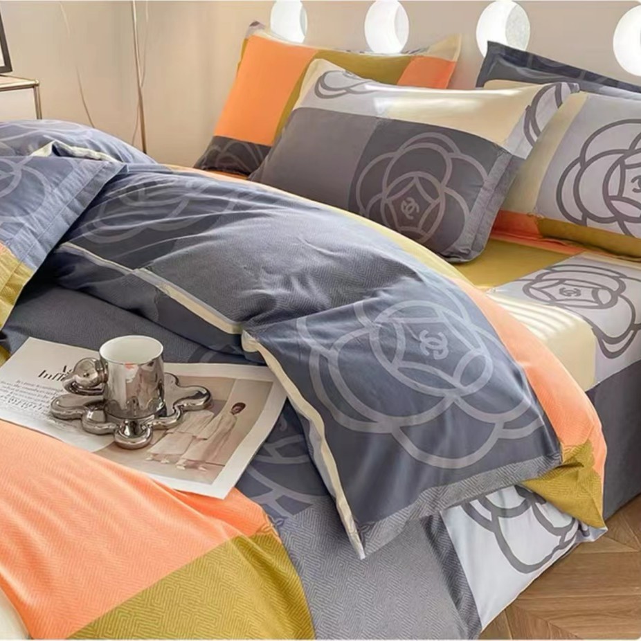 【全棉大斜纹床单1】全棉加厚斜纹纯棉床单单人双人通用-香奈格子