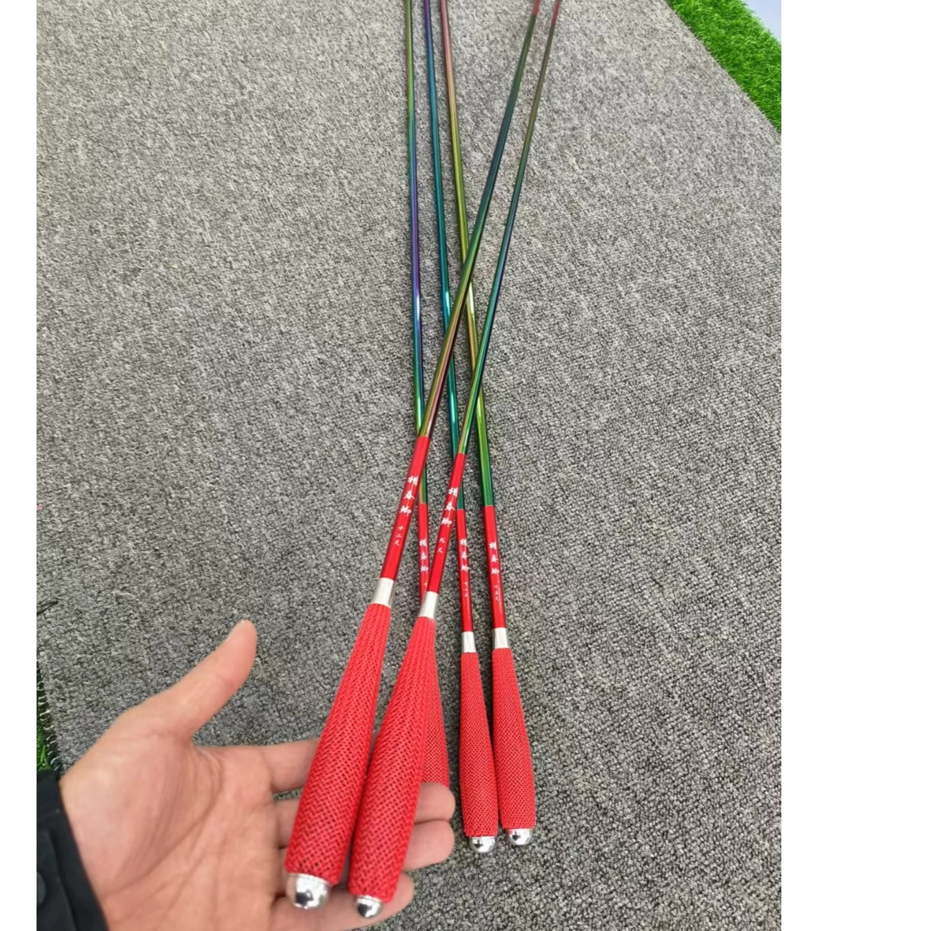 闪光猎春鲫鱼竿超轻超细37调彩虹版休闲野钓鱼竿高碳素台钓竿手竿