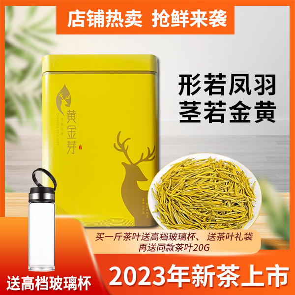 2023年春茶上市 浓香型黄金芽醇鲜回甘耐泡口粮茶S1款 250g/500g