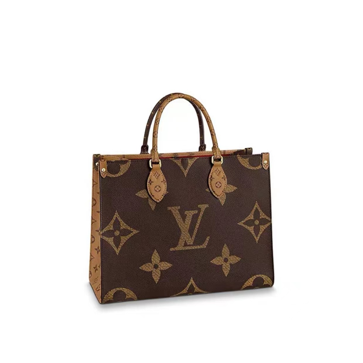 99新 LouisVuitton/路易威登  LV老花黑色ONTHEGO中号芯片款小陈