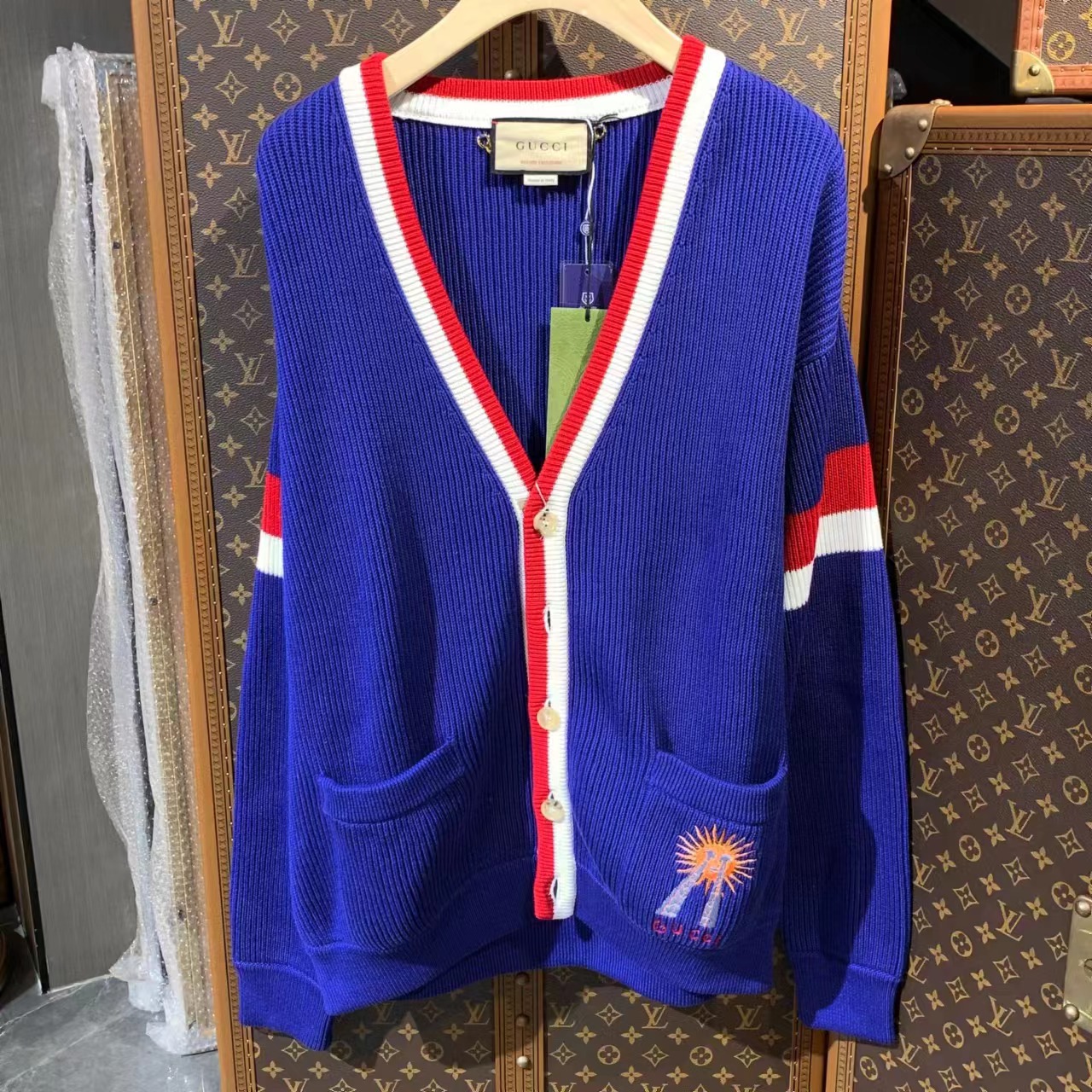 95新 GUCCI/古驰 安洁利严选毛衣/YK0106768