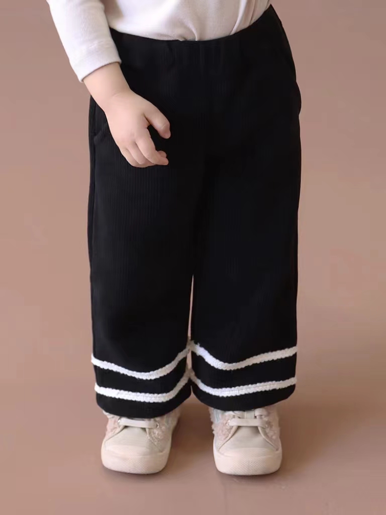 儿童女童休闲裤 加绒加厚 B28