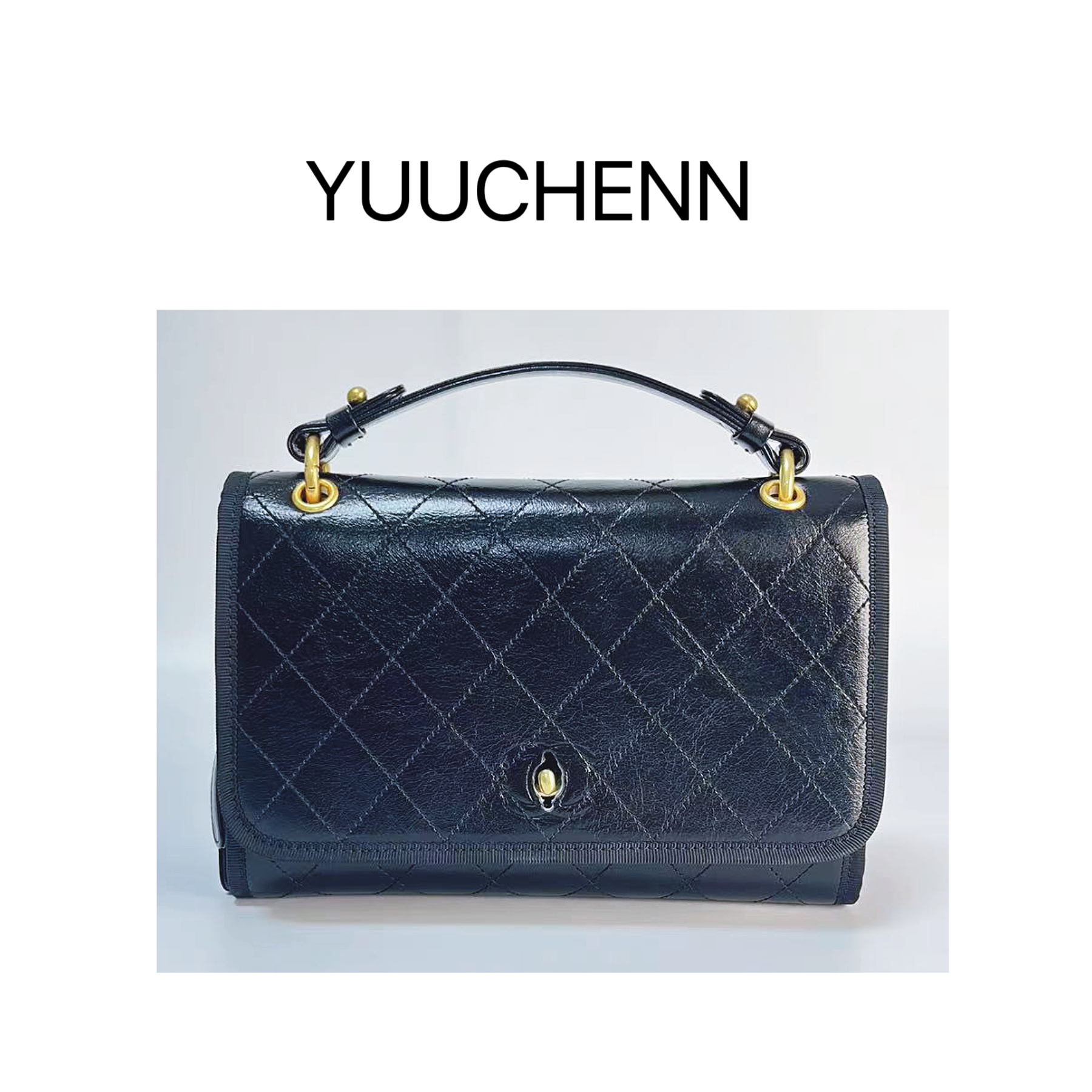 2024新款时尚百搭菱格斜挎包 GY9501