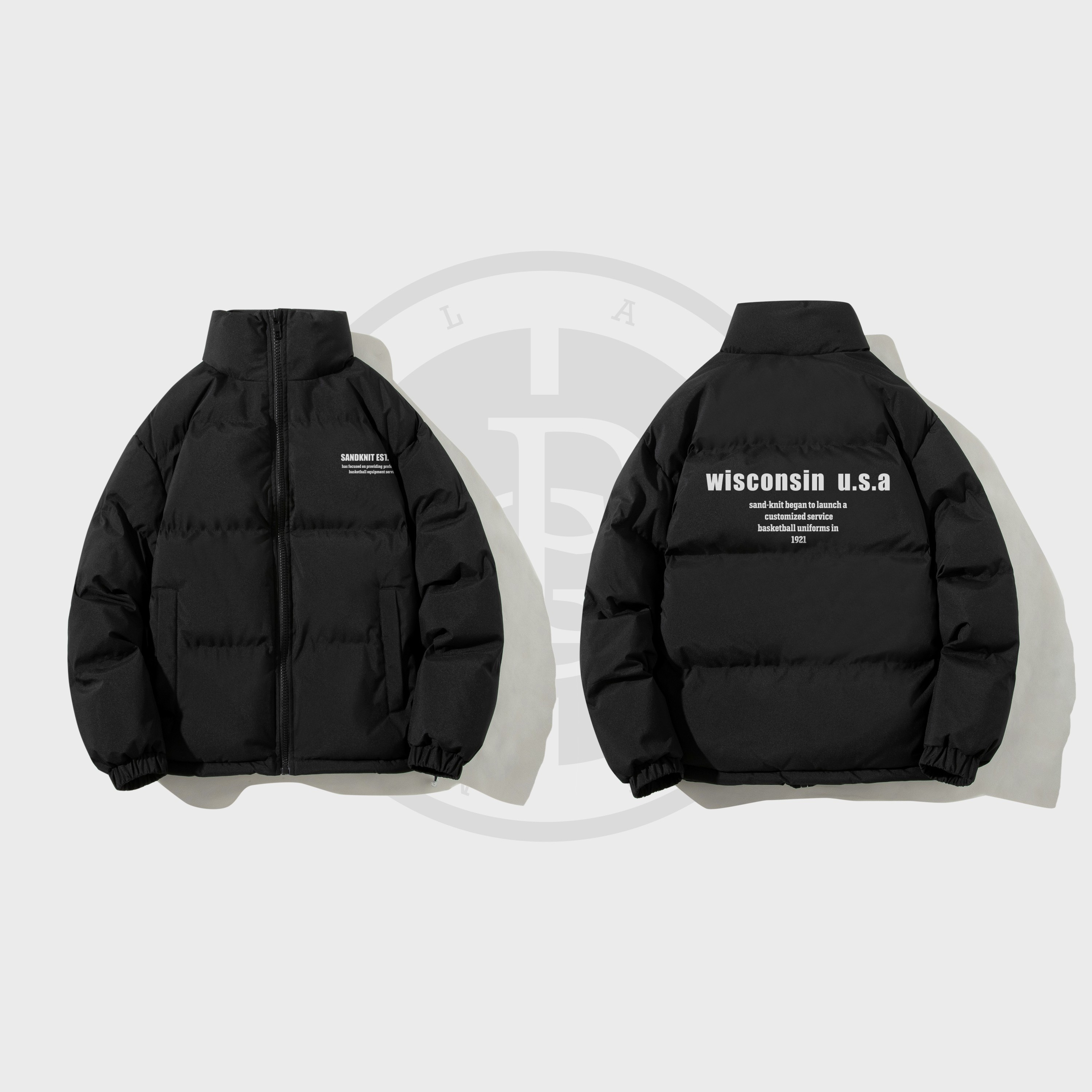 SandKnit/森耐特面包服棉服保暖立领秋冬季加厚运动休闲时尚男子