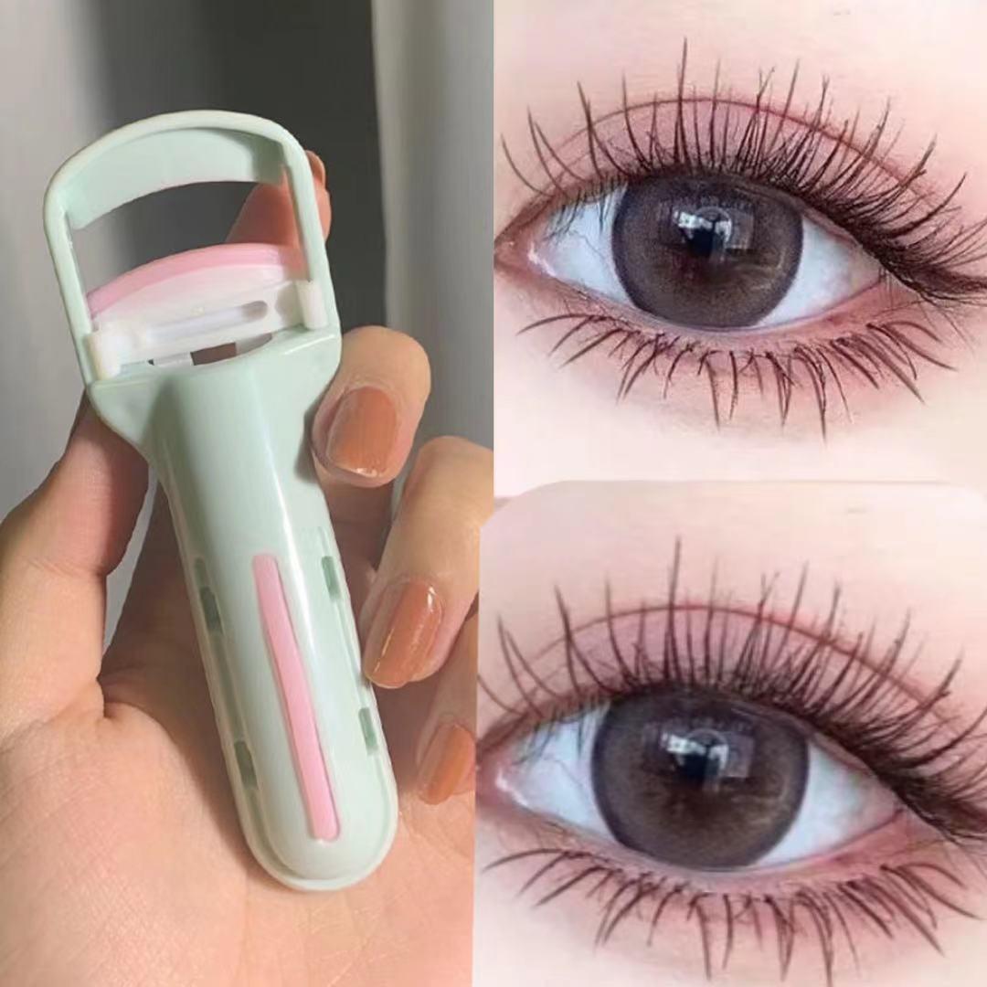玛丽安睫毛夹太阳花睫毛夹卷翘学生便携式翘睫小型翘睫毛按压式